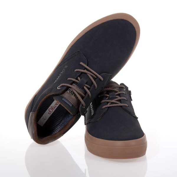 S.OLIVER ΑΝΔΡΙΚΑ ΣΚΟΥΡΟ ΜΠΛΕ SNEAKERS