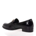 RAGAZZA ΓΥΝΑΙΚΕΙΑ LOAFERS ΔΕΡΜΑΤΙΝΑ ΜΑΥΡΑ ΛΟΥΣΤΡΙΝΙ