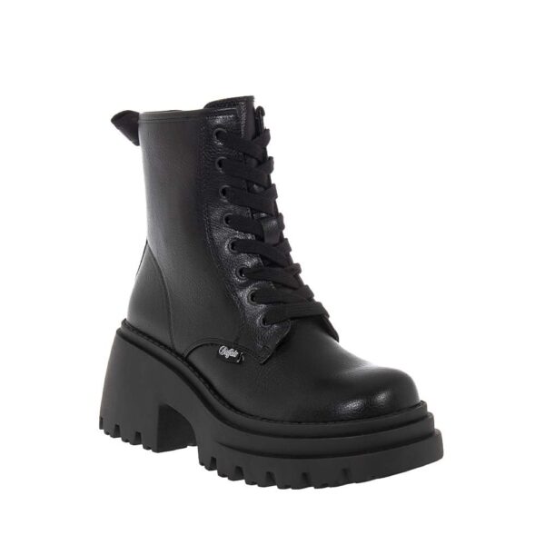 BUFFALO BRAVR LACE UP ΓΥΝΑΙΚΕΙΑ ΜΑΥΡΑ ΑΡΒΥΛΑΚΙΑ