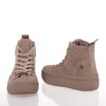 REFRESH ΓΥΝΑΙΚΕΙΑ TAUPE SNEAKERS ΜΠΟΤΑΚΙΑ