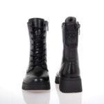 TAMARIS COMFORT ΓΥΝΑΙΚΕΙΑ ΔΕΡΜΑΤΙΝΑ ΜΠΟΤΑΚΙΑ ΜΑΥΡΑ