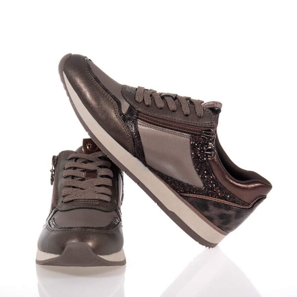 TAMARIS ΓΥΝΑΙΚΕΙΑ TAUPE GLAM SNEAKERS