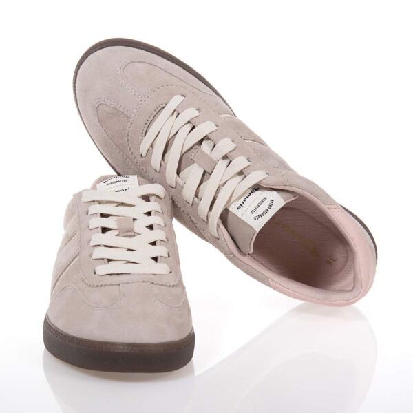 TAMARIS ΓΥΝΑΙΚΕΙΑ ΜΠΕΖ ΔΕΡΜΑΤΙΝΑ SNEAKERS