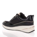 TAMARIS ΓΥΝΑΙΚΕΙΑ SNEAKERS ΜΕ ΠΛΑΤΦΟΡΜΑ ΜΑΥΡΑ