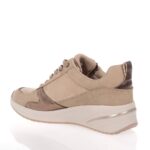 TAMARIS ΓΥΝΑΙΚΕΙΑ SNEAKERS ΜΕ ΠΛΑΤΦΟΡΜΑ ΜΠΕΖ