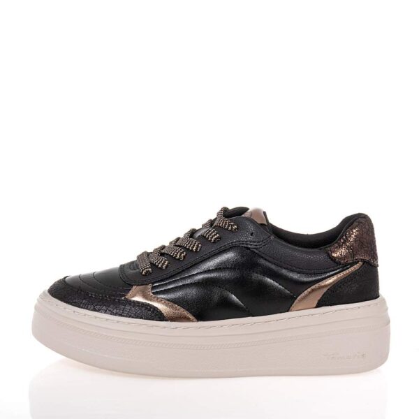 TAMARIS ΓΥΝΑΙΚΕΙΑ ΜΑΥΡΑ ΔΙΠΑΤΑ SNEAKERS