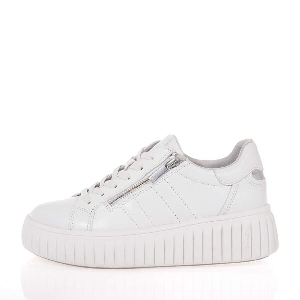 TAMARIS ΓΥΝΑΙΚΕΙΑ ΛΕΥΚΑ ΔΙΠΑΤΑ SNEAKERS