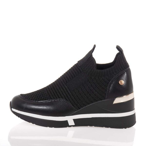 XTI ΓΥΝΑΙΚΕΙΑ ΜΑΥΡΑ SNEAKERS ΚΑΛΤΣΑ