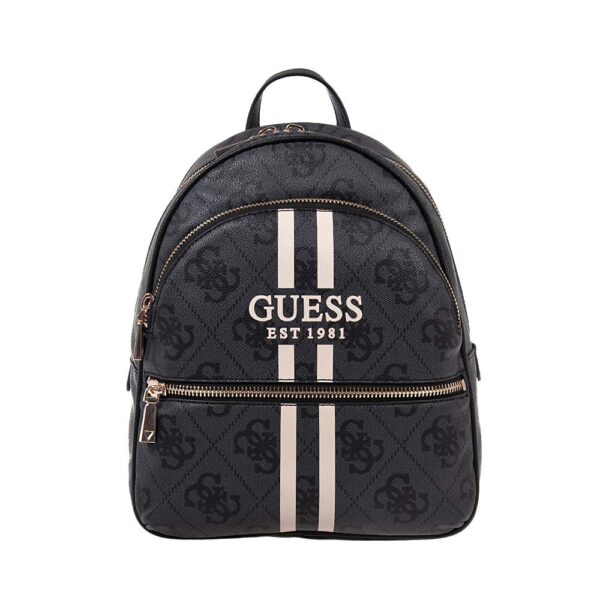 GUESS MANHATTAN II ΓΥΝΑΙΚΕΙΟ LARGE BACKPACK ΑΝΘΡΑΚΙ