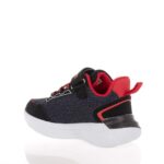 BULL BOYS ΠΑΙΔΙΚΑ SNEAKERS ΜΕ ΦΩΤΑΚΙΑ ΜΑΥΡΑ