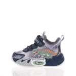 BULL BOYS ΠΑΙΔΙΚΑ SNEAKERS ΜΕ ΦΩΤΑΚΙΑ ΜΠΛΕ