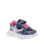 LELLI KELLY DORA ΠΑΙΔΙΚΑ SNEAKERS ΜΕ ΦΩΤΑΚΙΑ ΜΠΛΕ