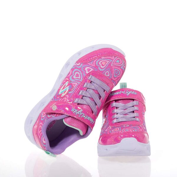 SKECHERS HEART LIGHTS ΠΑΙΔΙΚΑ ΑΘΛΗΤΙΚΑ ΦΟΥΞΙΑ