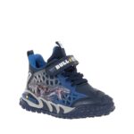 BULL BOYS ΠΑΙΔΙΚΑ HIGH SNEAKERS ΜΕ ΦΩΤΑΚΙΑ ΜΠΛΕ