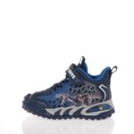 BULL BOYS ΠΑΙΔΙΚΑ HIGH SNEAKERS ΜΕ ΦΩΤΑΚΙΑ ΜΠΛΕ