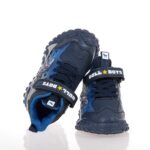 BULL BOYS ΠΑΙΔΙΚΑ HIGH SNEAKERS ΜΕ ΦΩΤΑΚΙΑ ΜΠΛΕ