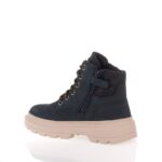 GEOX J KIDDARTAH ΠΑΙΔΙΚΑ ΔΕΡΜΑΤΙΝΑ ΜΠΟΤΑΚΙΑ ΜΠΛΕ