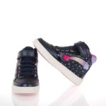 GEOX J SKYLIN ΠΑΙΔΙΚΑ ΜΠΟΤΑΚΙΑ ΜΕ ΦΩΤΑΚΙΑ ΜΠΛΕ