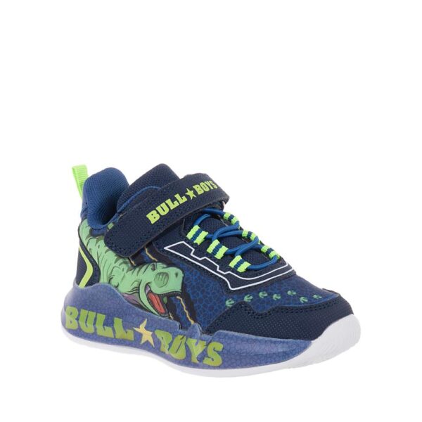 BULL BOYS ΠΑΙΔΙΚΑ SNEAKERS ΜΕ ΦΩΤΑΚΙΑ ΜΠΛΕ