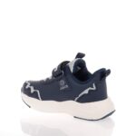 BULL BOYS ΠΑΙΔΙΚΑ HIGH SNEAKERS ΜΕ ΦΩΤΑΚΙΑ ΜΠΛΕ