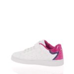GEOX J ECLYPER ΠΑΙΔΙΚΑ SNEAKERS ΛΕΥΚΑ-ΦΟΥΞΙΑ