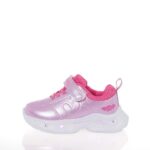 LELLI KELLY MARELLE ΠΑΙΔΙΚΑ SNEAKERS ΜΕ ΦΩΤΑΚΙΑ ΛΙΛΑ