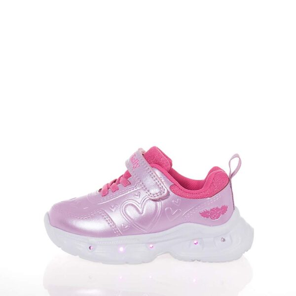 LELLI KELLY MARELLE ΠΑΙΔΙΚΑ SNEAKERS ΜΕ ΦΩΤΑΚΙΑ ΛΙΛΑ