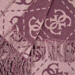 GUESS ACCESSORIES SCARF ΓΥΝΑΙΚΕΙΟ ΜΑΥΡΟ