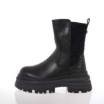 BUFFALO DIONE CHELSEA MID ΓΥΝΑΙΚΕΙΑ ΜΑΥΡΑ ΜΠΟΤΑΚΙΑ