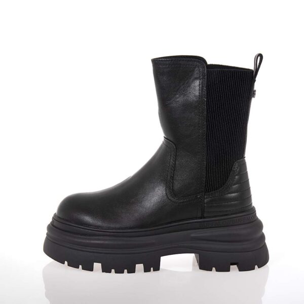 BUFFALO DIONE CHELSEA MID ΓΥΝΑΙΚΕΙΑ ΜΑΥΡΑ ΜΠΟΤΑΚΙΑ