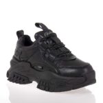 BUFFALO ARIUS ΓΥΝΑΙΚΕΙΑ SNEAKERS ΜΑΥΡΑ