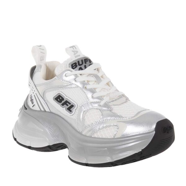 BUFFALO RIDR ΓΥΝΑΙΚΕΙΑ SNEAKERS ΛΕΥΚΑ-ΑΣΗΜΙ