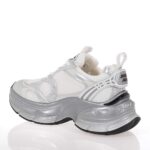 BUFFALO RIDR ΓΥΝΑΙΚΕΙΑ SNEAKERS ΛΕΥΚΑ-ΑΣΗΜΙ