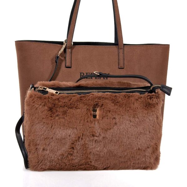 REPLAY ΓΥΝΑΙΚΕΙΑ REVERSIBLE ΤΣΑΝΤΑ ΩΜΟΥ ΤΑΜΠΑ