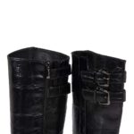 TAMARIS ΓΥΝΑΙΚΕΙΕΣ ΜΠΟΤΕΣ FLAT ΜΑΥΡΕΣ