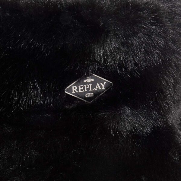 REPLAY ΓΥΝΑΙΚΕΙΟ ΓΟΥΝΙΝΟ ΚΑΠΕΛΟ BUCKET ΜΑΥΡΟ