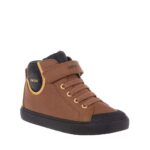 GEOX J GISLI ΠΑΙΔΙΚΑ ΜΠΟΤΑΚΙΑ ΜΕ VELCRO ΤΑΜΠΑ