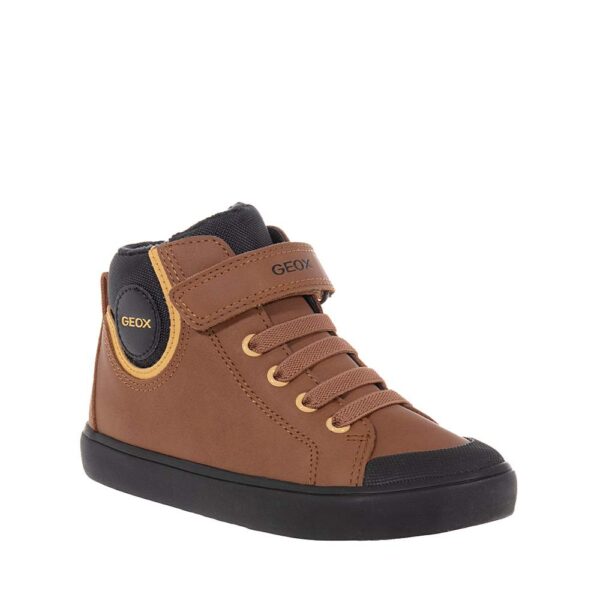 GEOX J GISLI ΠΑΙΔΙΚΑ ΜΠΟΤΑΚΙΑ ΜΕ VELCRO ΤΑΜΠΑ