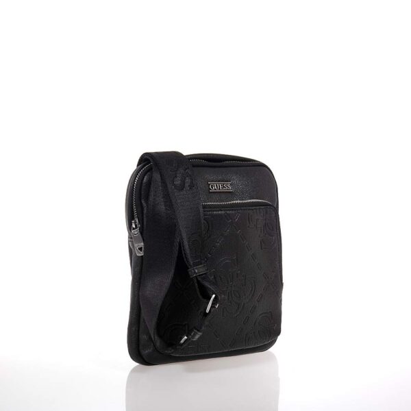 GUESS BOSTON ΑΝΔΡΙΚΗ ΤΣΑΝΤΑ ΧΙΑΣΤΙ ΜΑΥΡΗ