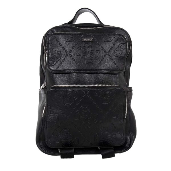 GUESS BOSTON SQUARED ΑΝΔΡΙΚΟ BACKPACK ΜΑΥΡΟ