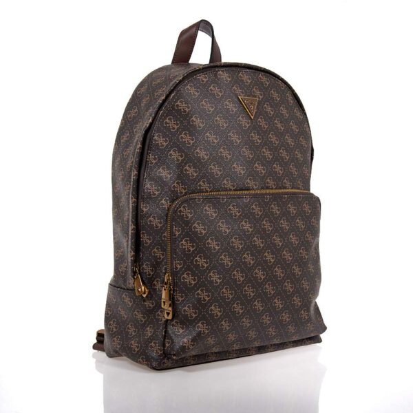GUESS MILANO ΑΝΔΡΙΚΟ BACKPACK ΚΑΦΕ