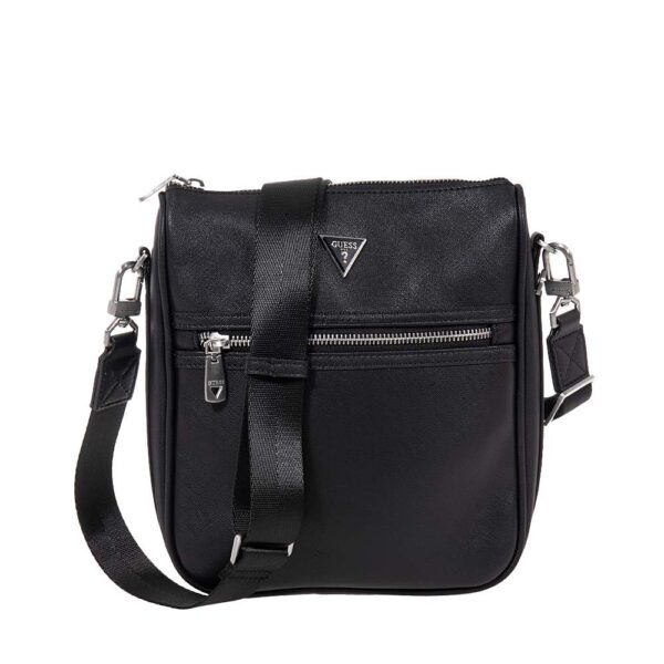 GUESS MILANO ΑΝΔΡΙΚΗ ΤΣΑΝΤΑ ΜΑΥΡΗ