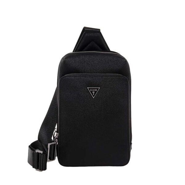 GUESS MILANO ΑΝΔΡΙΚΗ ΤΣΑΝΤΑ ΜΑΥΡΗ