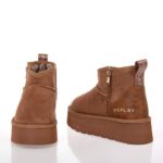 REPLAY CHIC ZIP TONAL ΓΥΝΑΙΚΕΙΑ ΚΑΦΕ ΜΠΟΤΑΚΙΑ