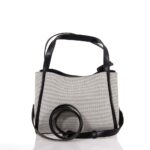 GUESS NICOLETTE ΓΥΝΑΙΚΕΙΑ ΤΣΑΝΤΑ ΧΕΙΡΟΣ ΕΚΡΟΥ-ΜΑΥΡΗ