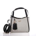 GUESS NICOLETTE ΓΥΝΑΙΚΕΙΑ ΤΣΑΝΤΑ ΧΕΙΡΟΣ ΕΚΡΟΥ-ΜΑΥΡΗ