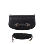GUESS MIMINA ΓΥΝΑΙΚΕΙΑ CROSSBODY ΤΣΑΝΤΑ ΜΑΥΡΗ