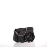 GUESS NOELLE II ΓΥΝΑΙΚΕΙΑ ΤΣΑΝΤΑ DOUBLE POUCH ΑΝΘΡΑΚΙ