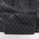 GUESS ECO VICTTORIA ΓΥΝΑΙΚΕΙΑ SHOPPER ΤΣΑΝΤΑ ΑΝΘΡΑΚΙ