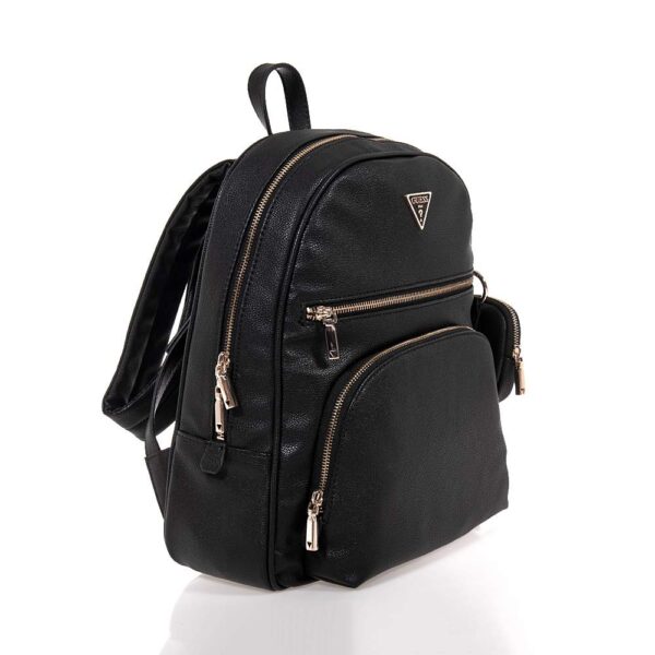 GUESS POWER PLAY II LARGE ΓΥΝΑΙΚΕΙΟ BACKPACK ΜΑΥΡΟ